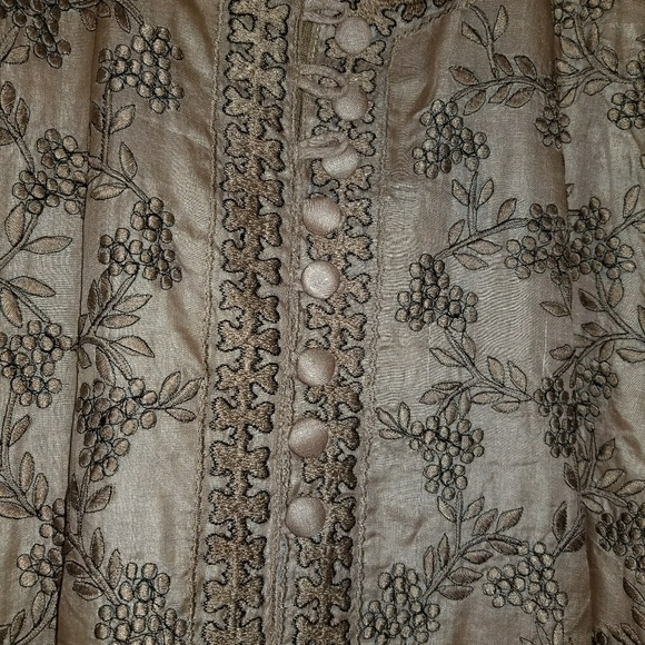 Full length embroidered Indian/Pakistani kaftan - Picture 5 of 8
